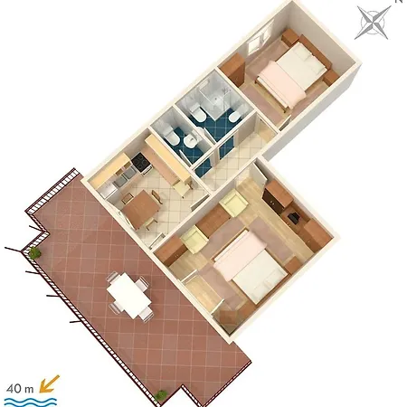 Apartman Apartments By The Sea Mali Losinj *
